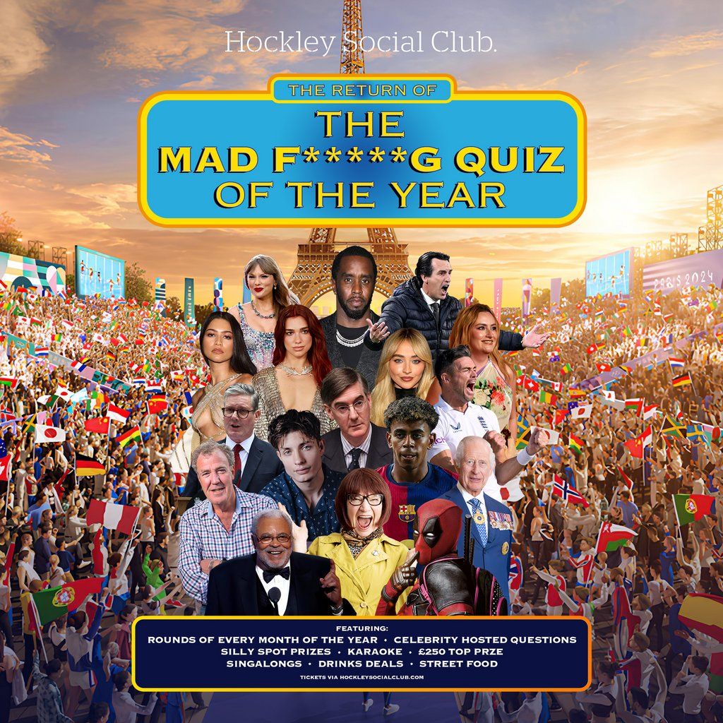 The Mad F****** Quiz of the Year at Hockey Social Club