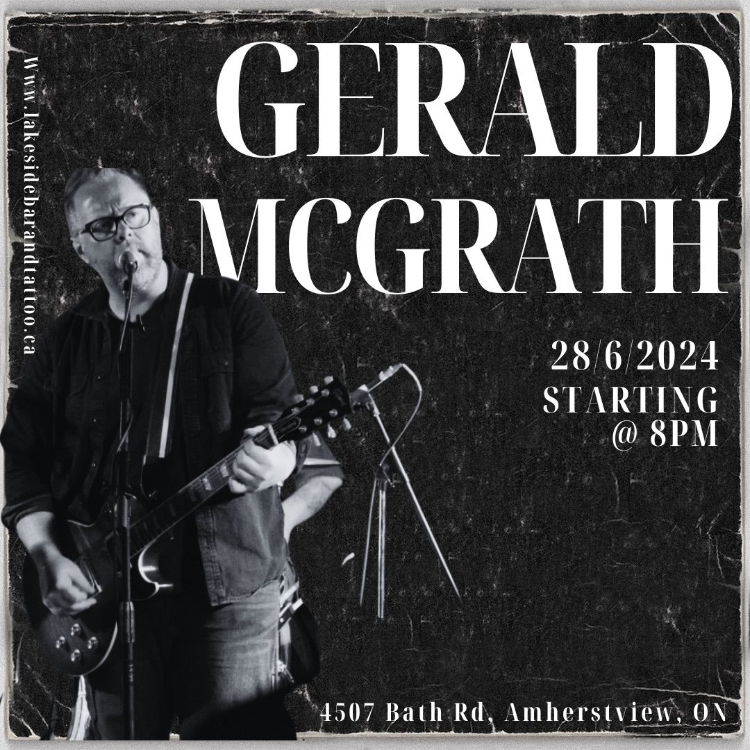 Gerald McGrath - Live Music 28\/6\/2024