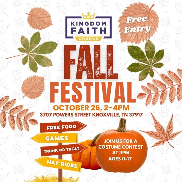 Kingdom Faith Church Fall Festival 2024