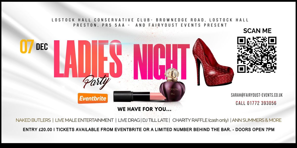 Ladies Night @ Lostock Hall Conservative Club