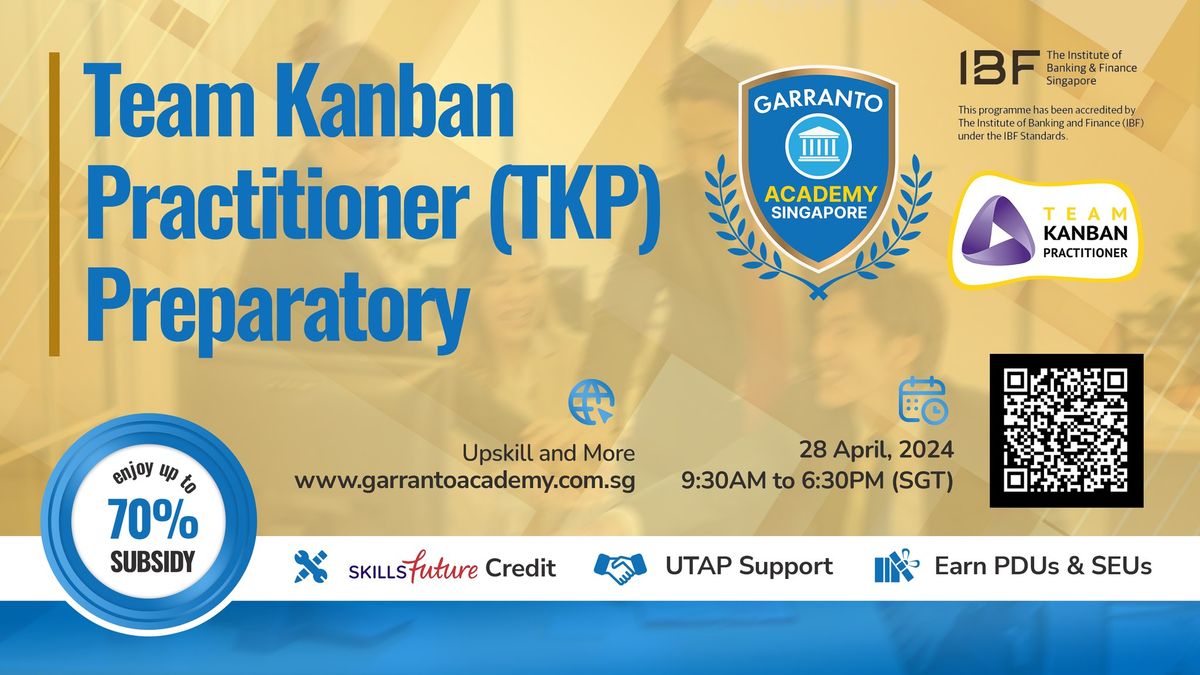 Team Kanban Practitioner (TKP) Preparatory