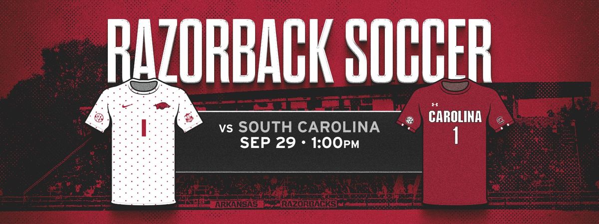 Razorback Soccer vs. South Carolina