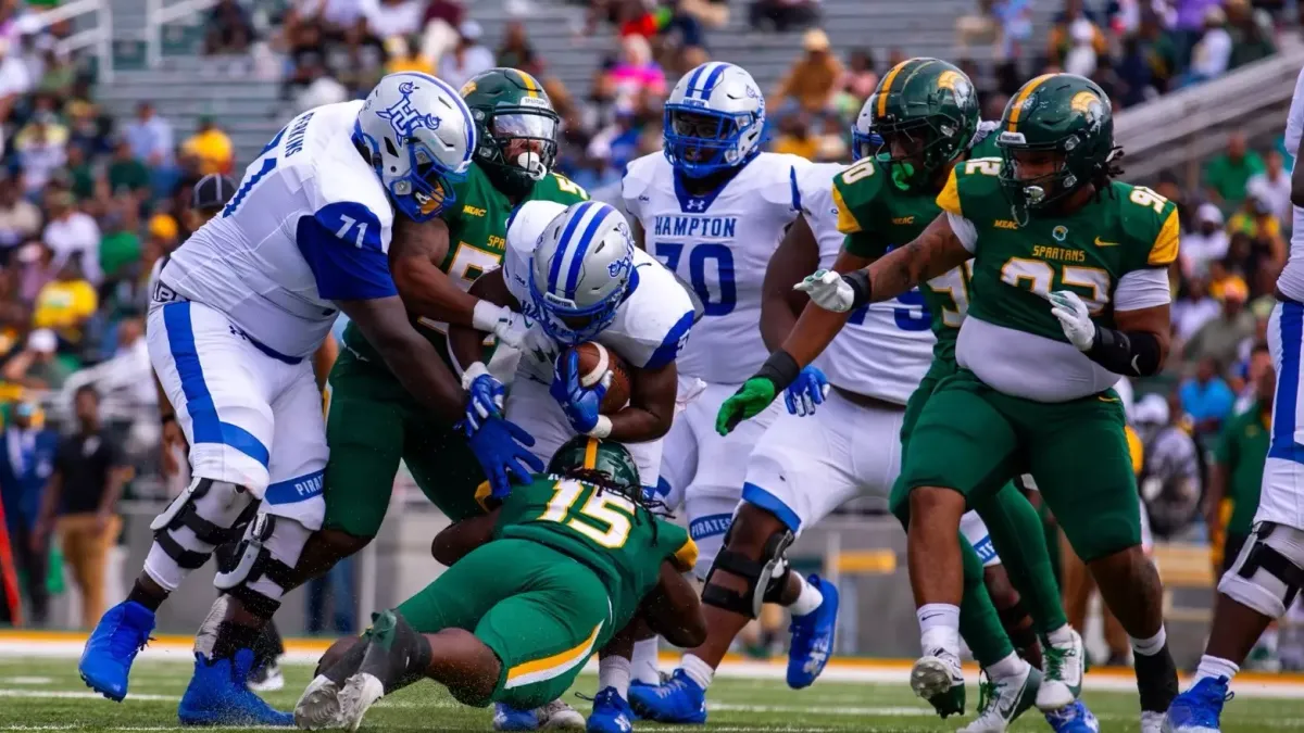 Norfolk State Spartans at Hampton Pirates Football