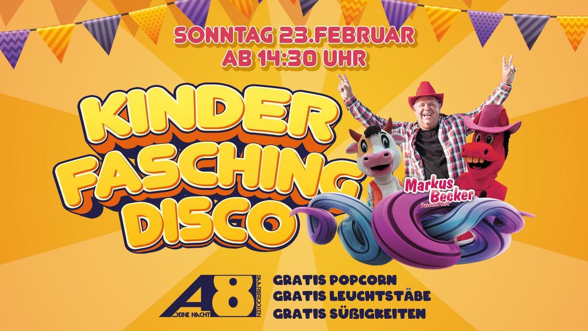 KINDER-FASCHING-DISCO mit MARKUS BECKER Live !