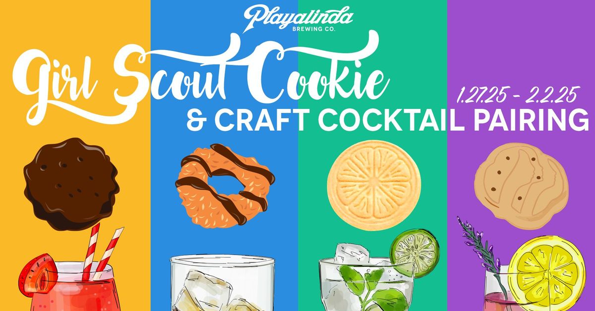 Playalinda Brewing Co. - Girl Scout Cookie & Craft Cocktail Pairing 