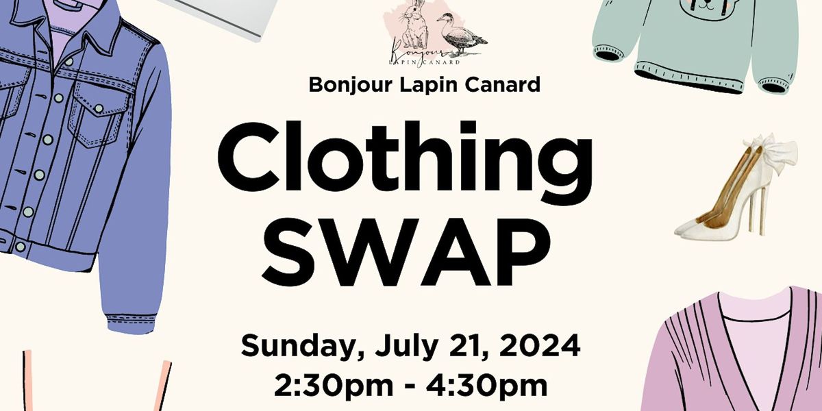 Back to School Clothing Swap