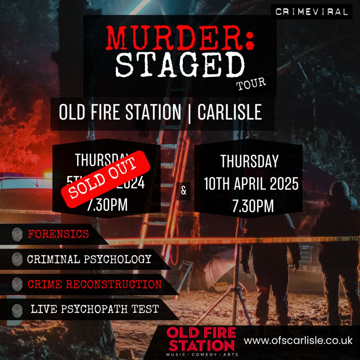 Murder Staged \/\/ Old Fire Station \/\/ Carlisle