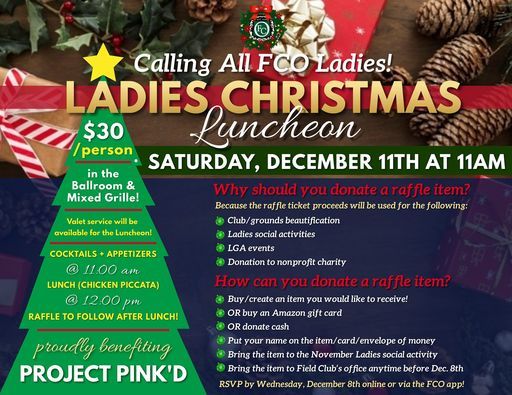 Ladies Christmas Luncheon