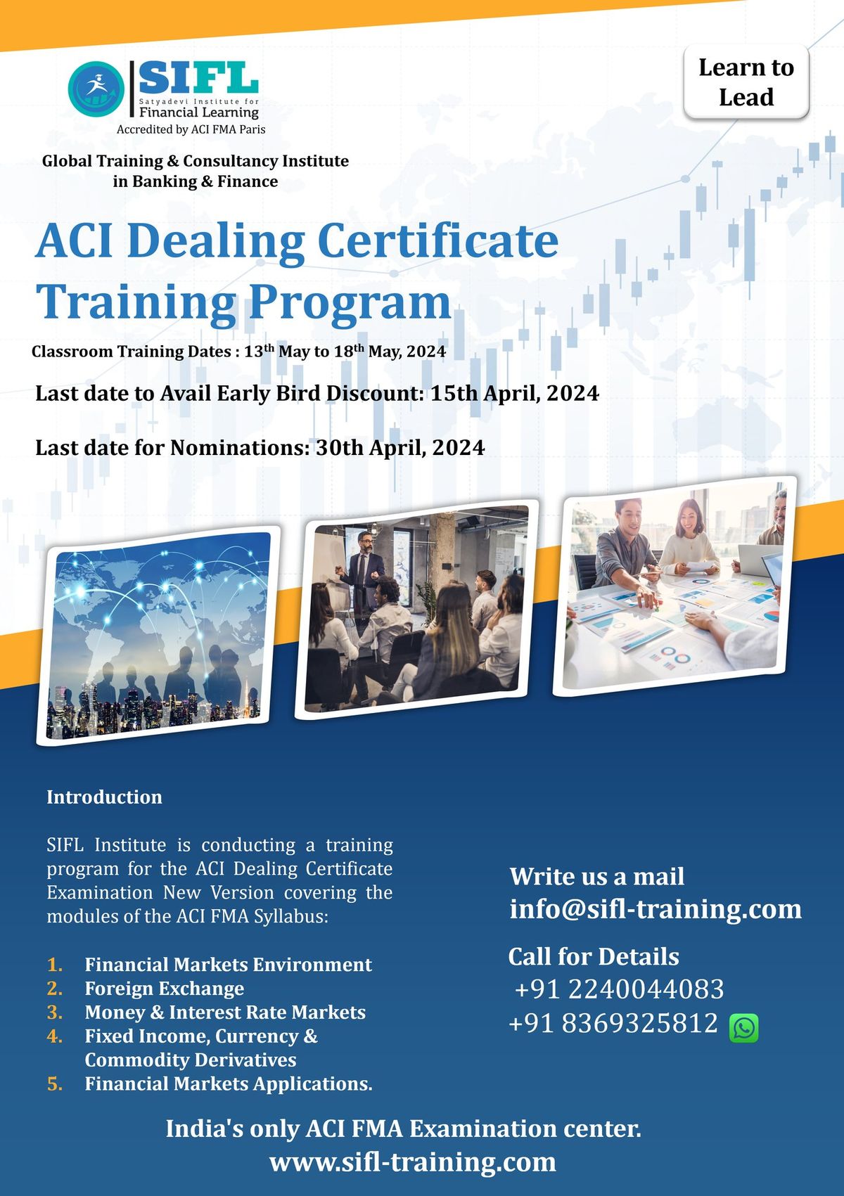 ACI Dealing Certificate Training Program