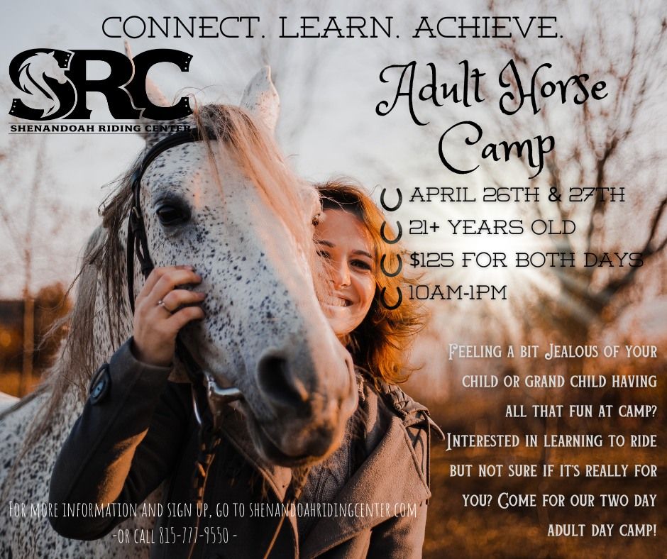 April Adult Horse Camp 2025