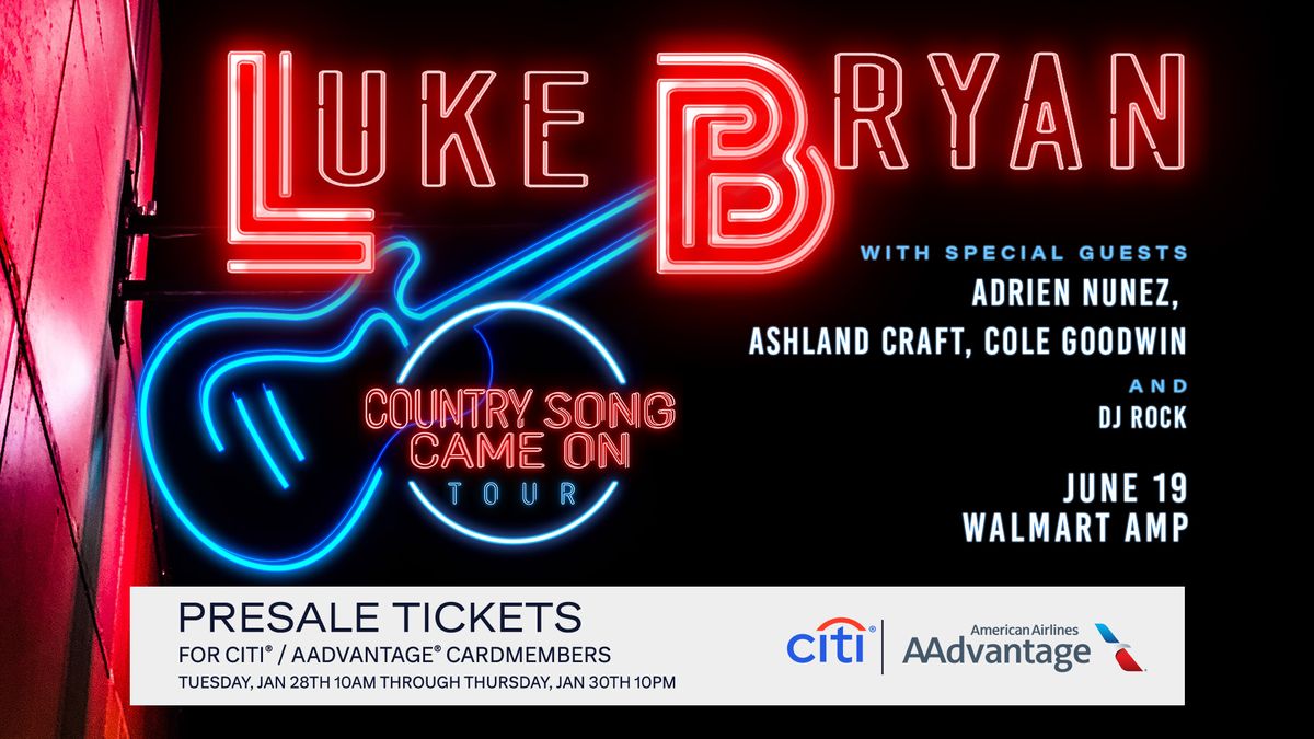 Luke Bryan - Country Song Came On Tour