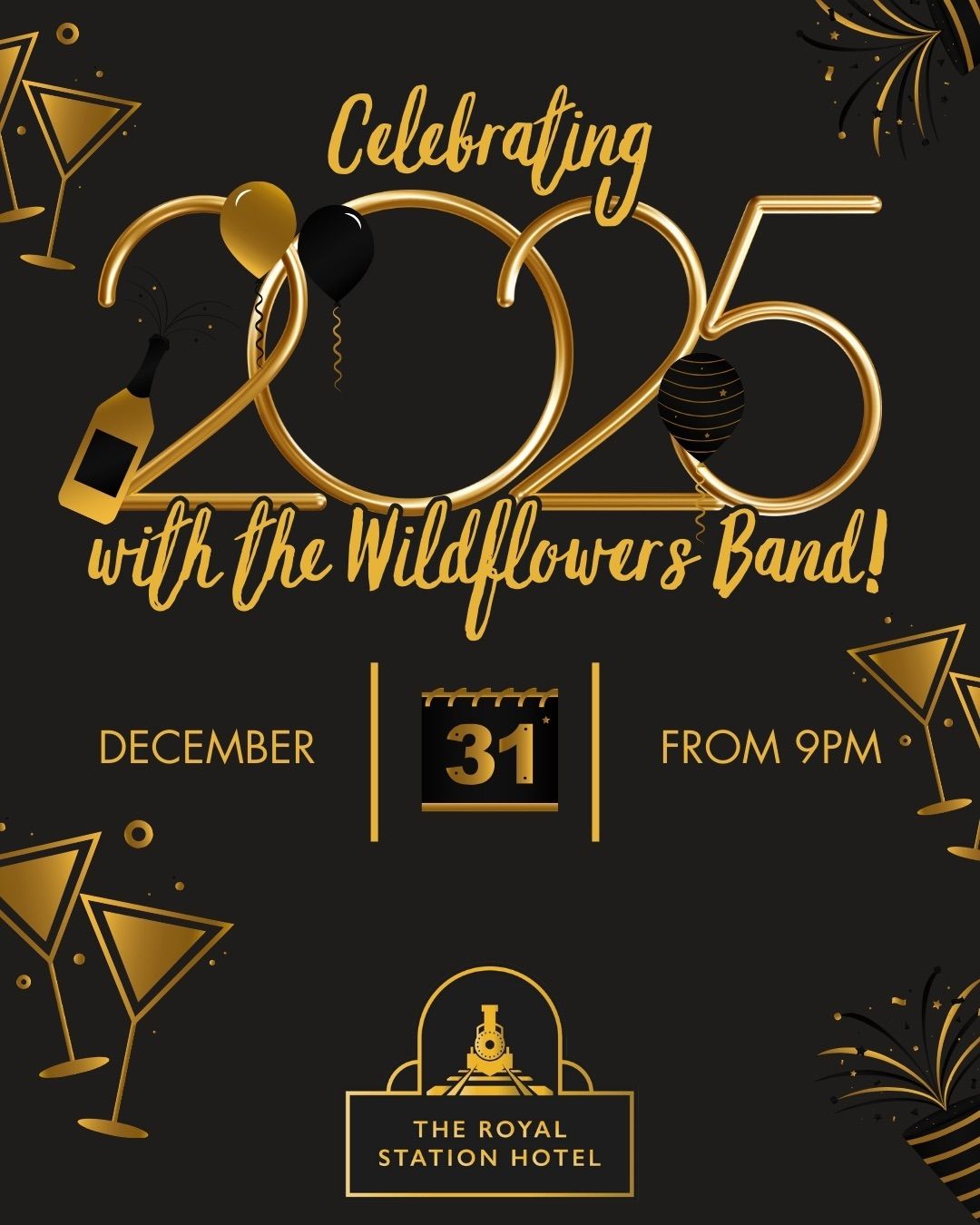 New Year\u2019s Eve at the Royal Station Hotel\ud83e\udd73\ud83c\udf7e