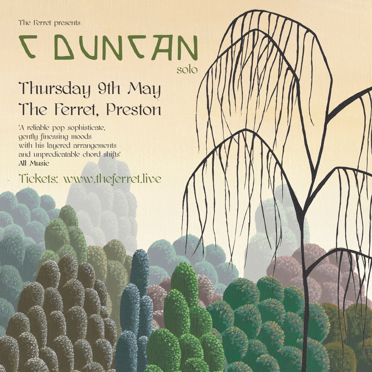 C Duncan + Guests | The Ferret, Preston - 09.05.24