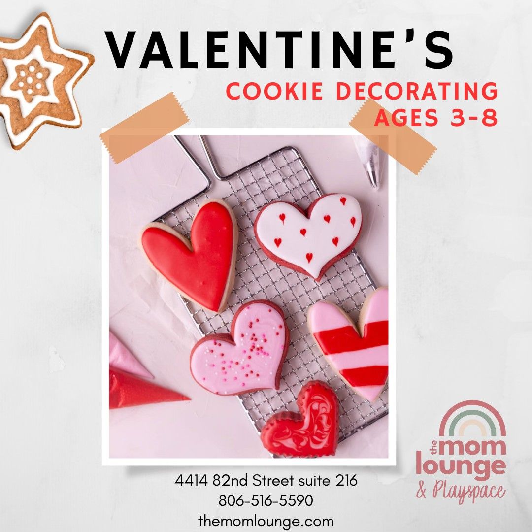 Valentines Cookie Decorating ages 3+ The Mom Lounge