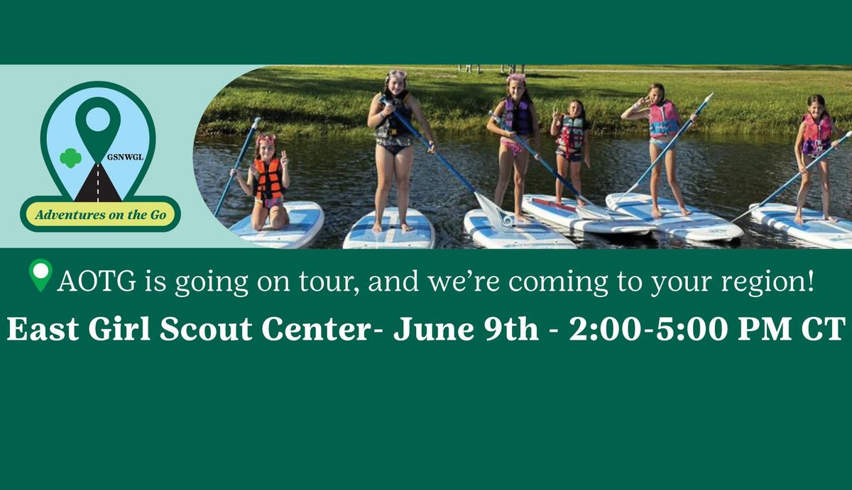 Adventures on the Go Tour | East Girl Scout Center Stop, Appleton, WI | FREE