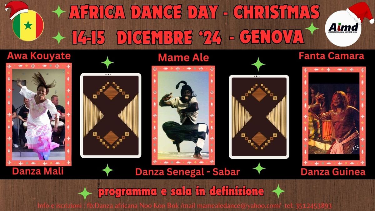 Africa Dance Day - Christmas - GENOVA