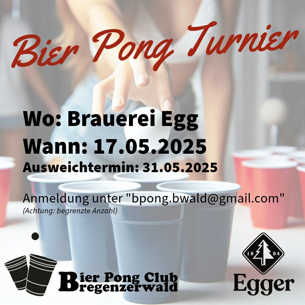 Bier Pong Turnier