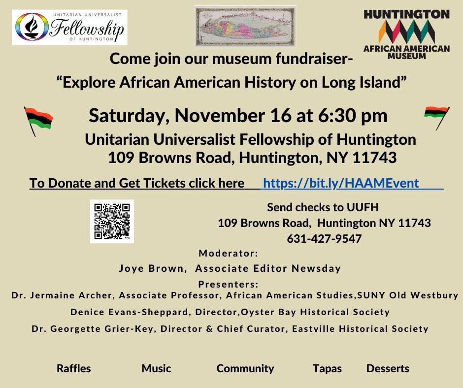 Fundraiser for the Huntington African American Museum