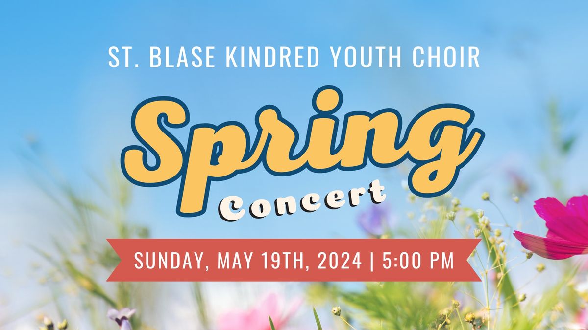 Kindred Youth Choir Spring Concert