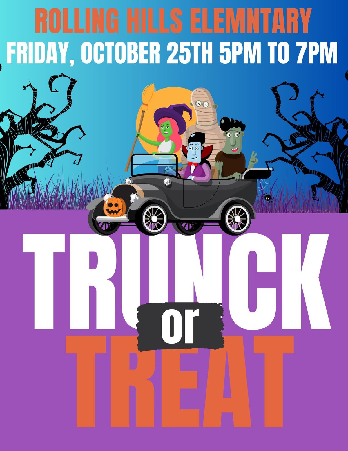 Rolling Hills Elementary Trunk or Treat