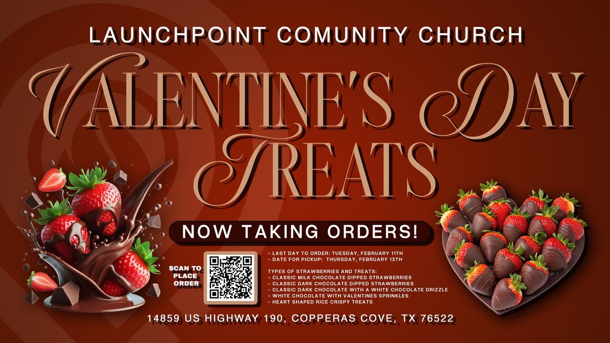 Valentine\u2019s Day Treats \u2013 Now Taking Orders!