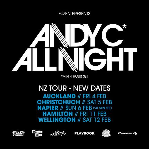 ANDY C - ALL NIGHT - Auckland