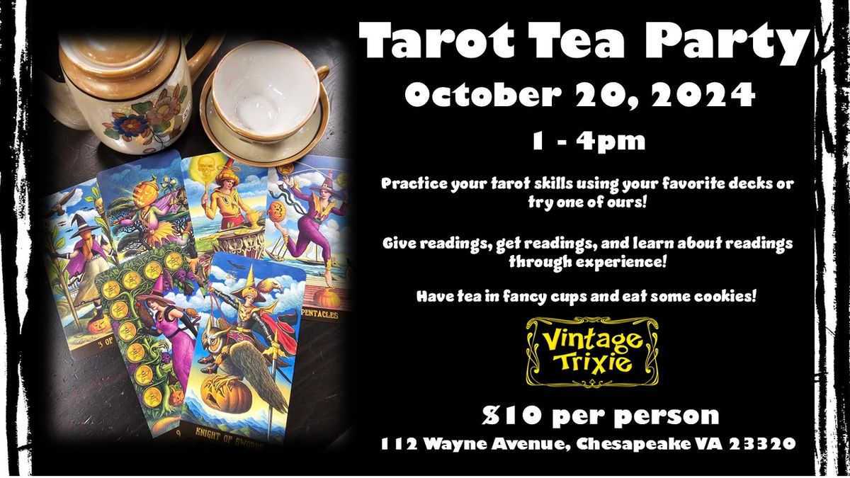 Tarot Tea Party - October