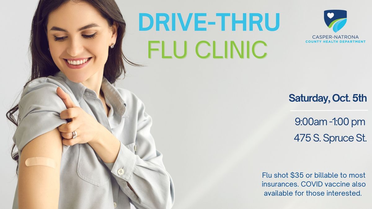 Casper Natrona County Health Department Drive Thru Flu Clinic