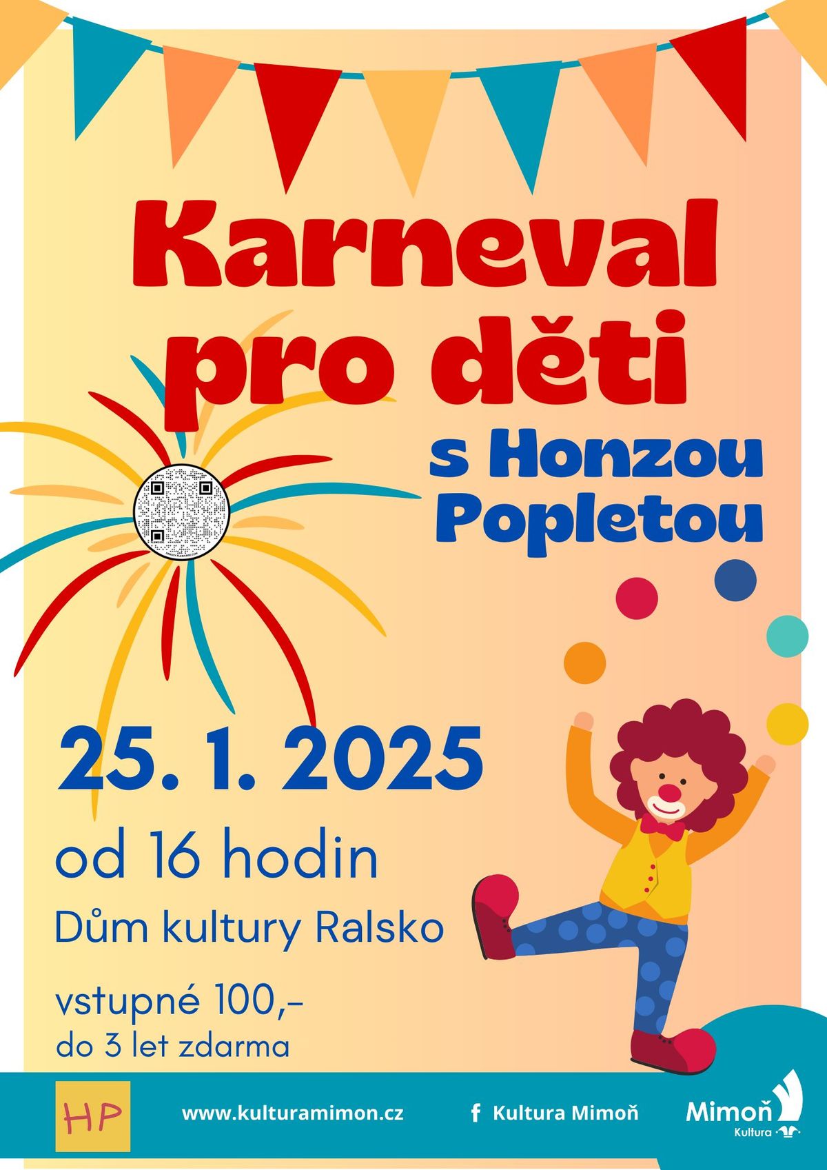 Karneval pro d\u011bti s Honzou Popletou