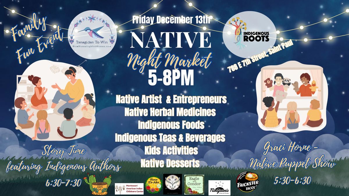 Native Market at Indigenous Roots Cultural Arts Center