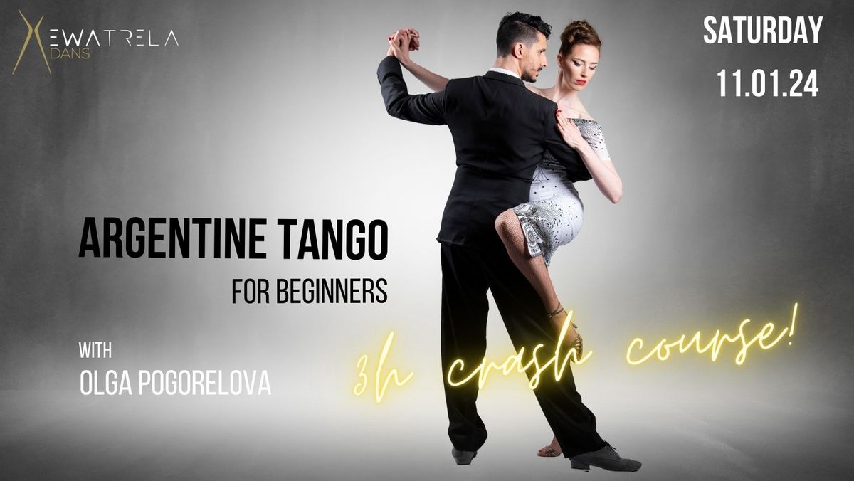 ARGENTINE TANGO for beginners with OLGA POGORELOVA 11.01.2025