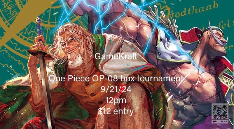 one piece OP-08 box tournament