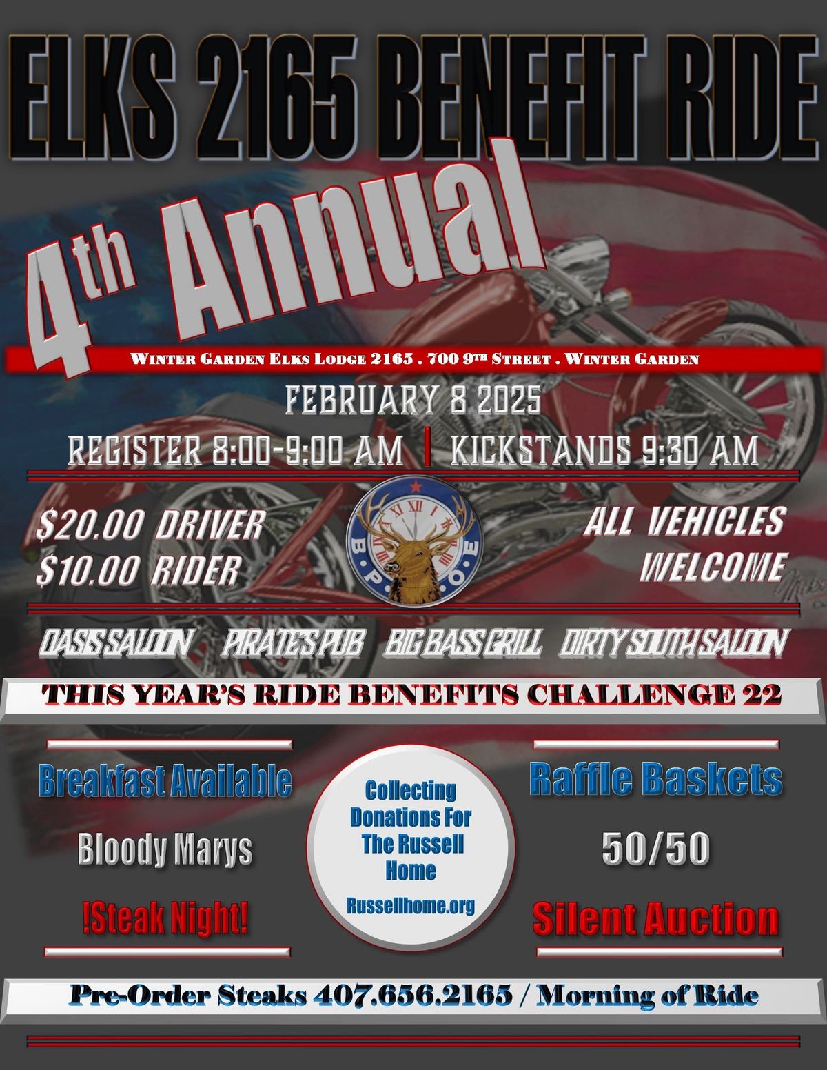 WG Elks 2165 Benefit Ride 