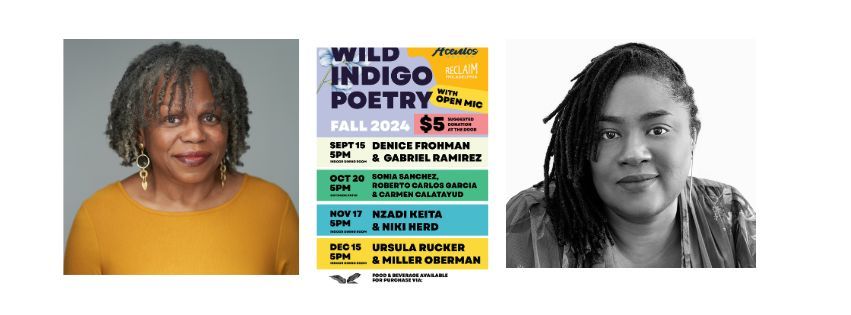 Wild Indigo Poetry Presents M. Nzadi Keita & Niki Herd