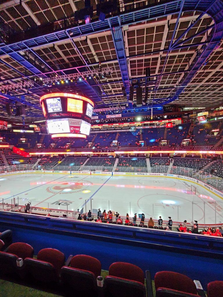 Montreal Canadiens at Calgary Flames at Scotiabank Saddledome