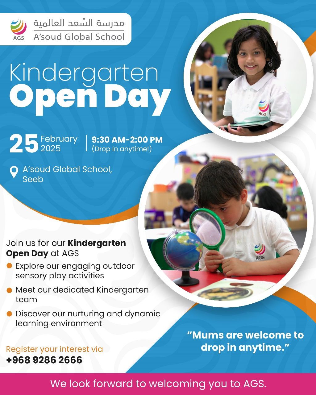 AGS Kindergarten Open Day