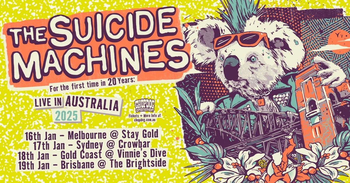 The Suicide Machines (USA) Live in Brisbane [18+]