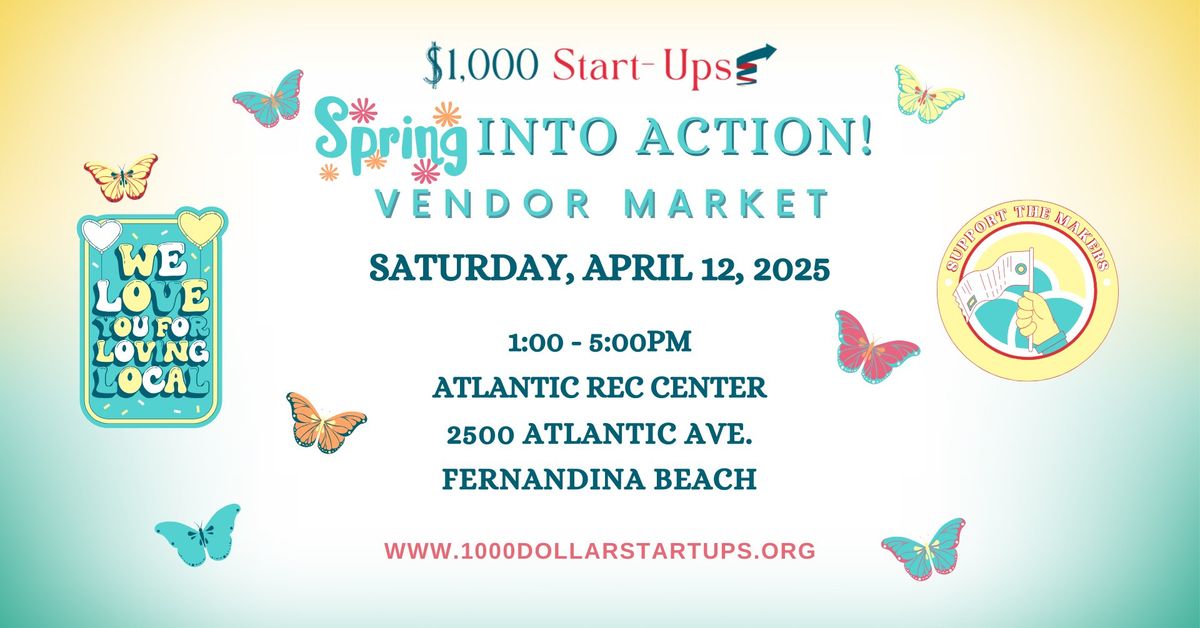 Spring Into Action Vendor Market