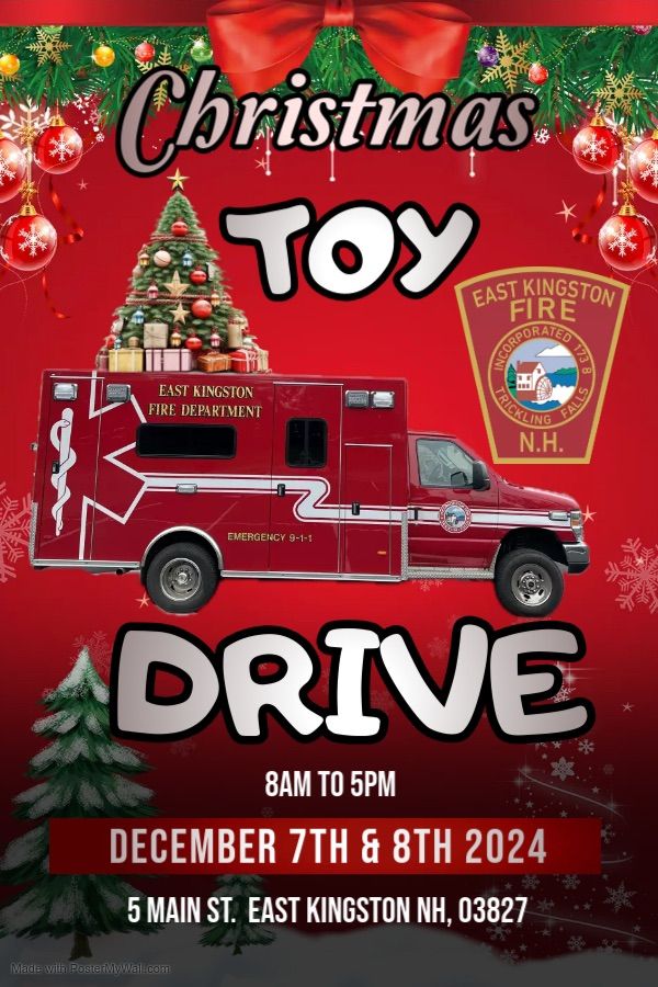 East Kingston Fire Dept Toy Drive