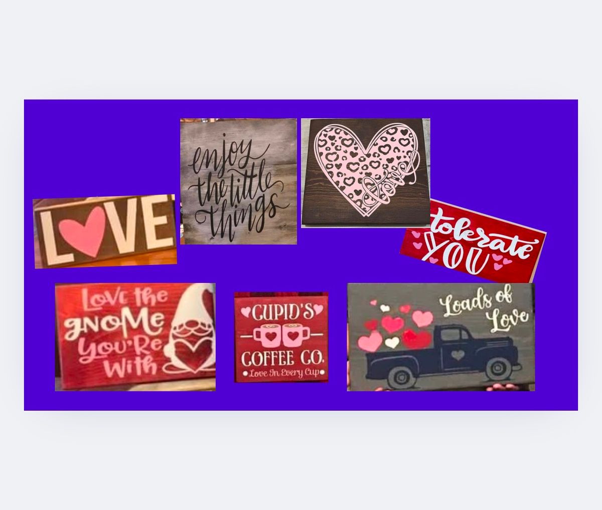 Walk-in Valentines Make and Take Board Painting at Bourbon Street Lounge