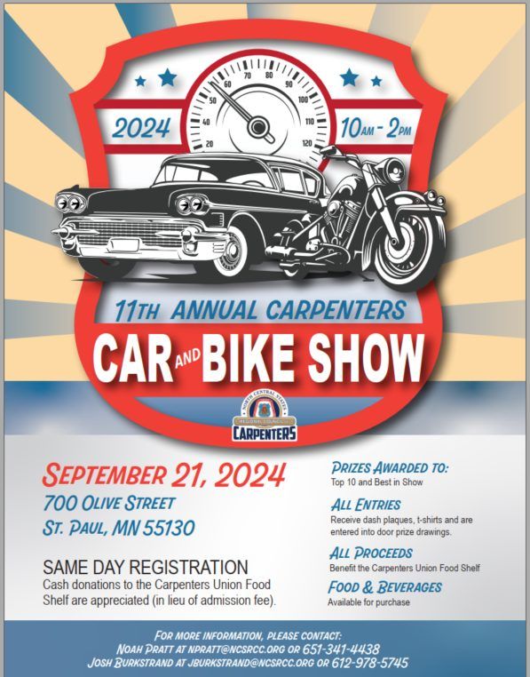 11th Annual Carpenters Car and Bike Show