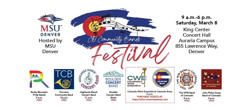 CO Community Bands Festival 2025 