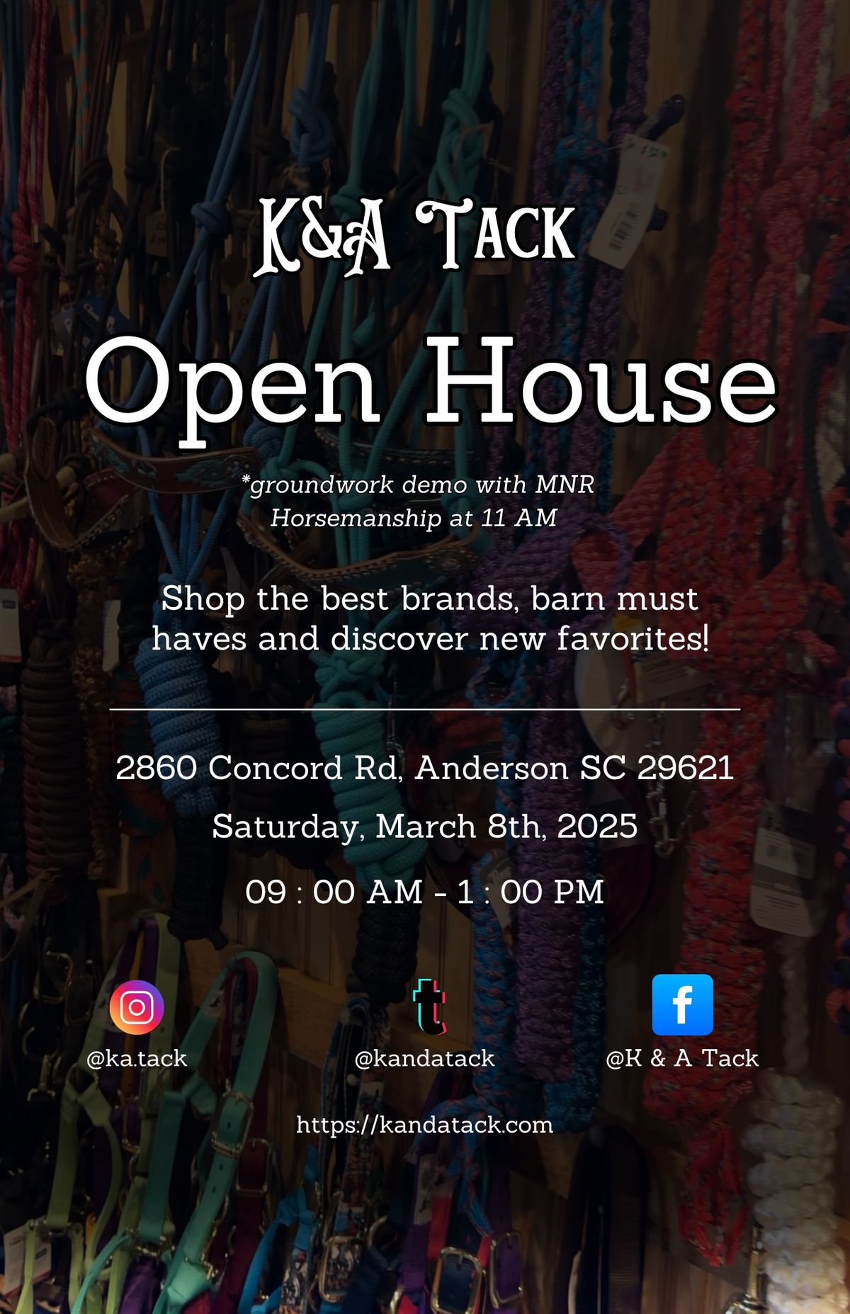 K & A Tack Open House