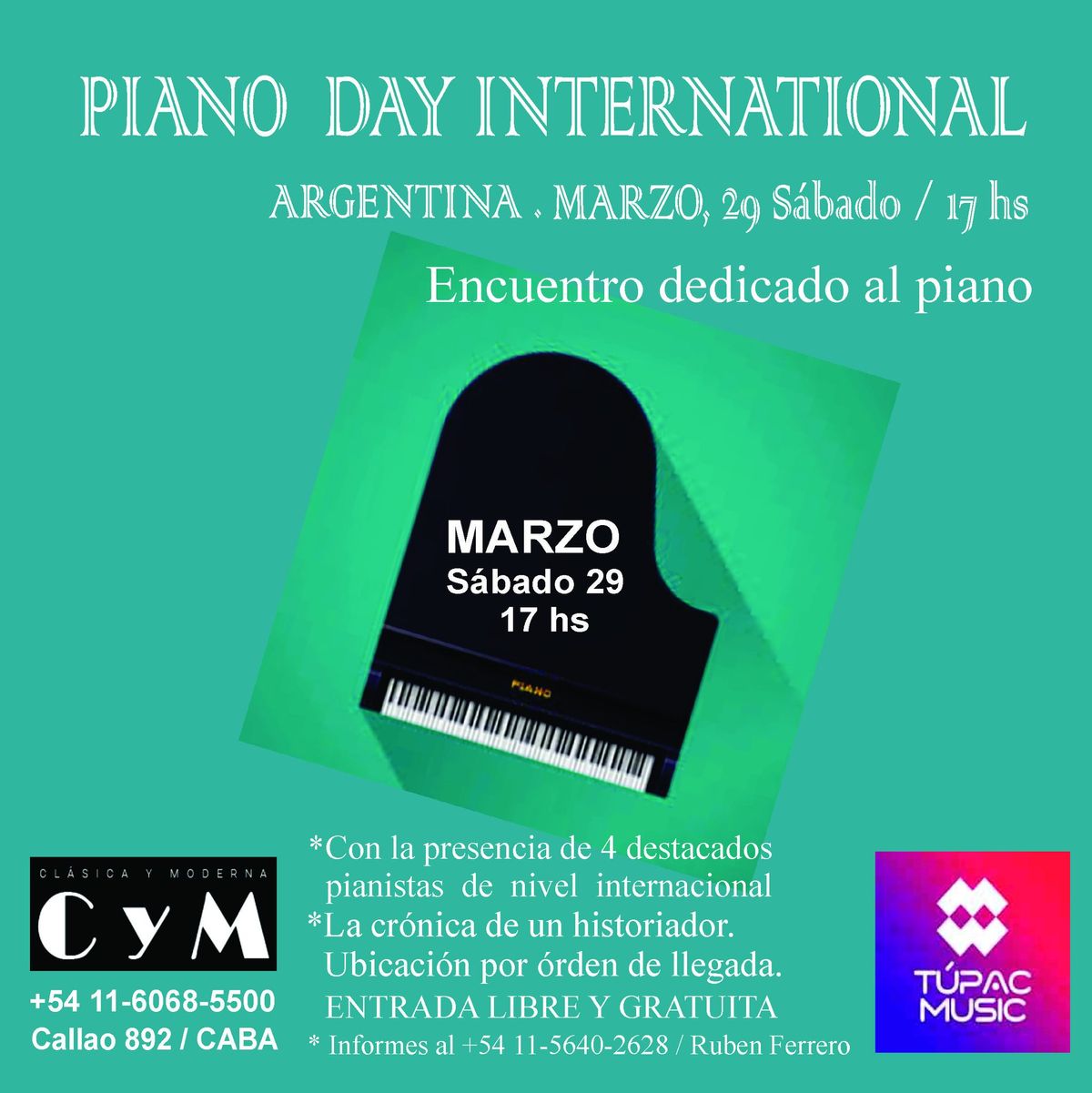 PIANO DAY INTERNATIONAL \/ARGENTINA - 10 A\u00d1OS