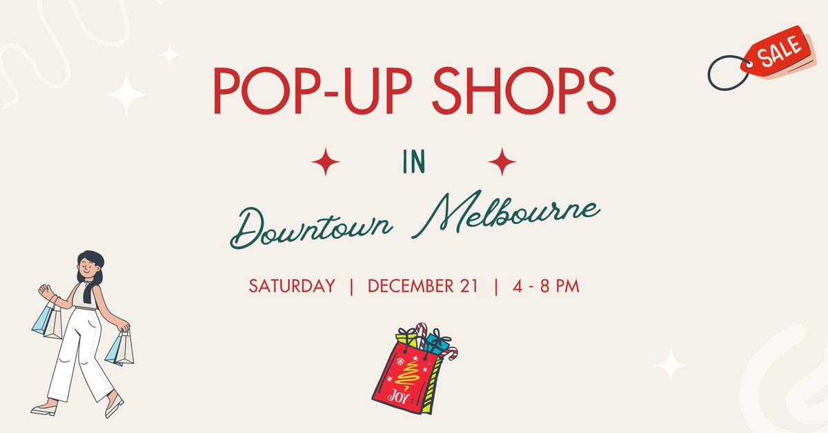 Downtown Melbourne Candlelight Shopping - Night 4: Pop-Up Shop Night 