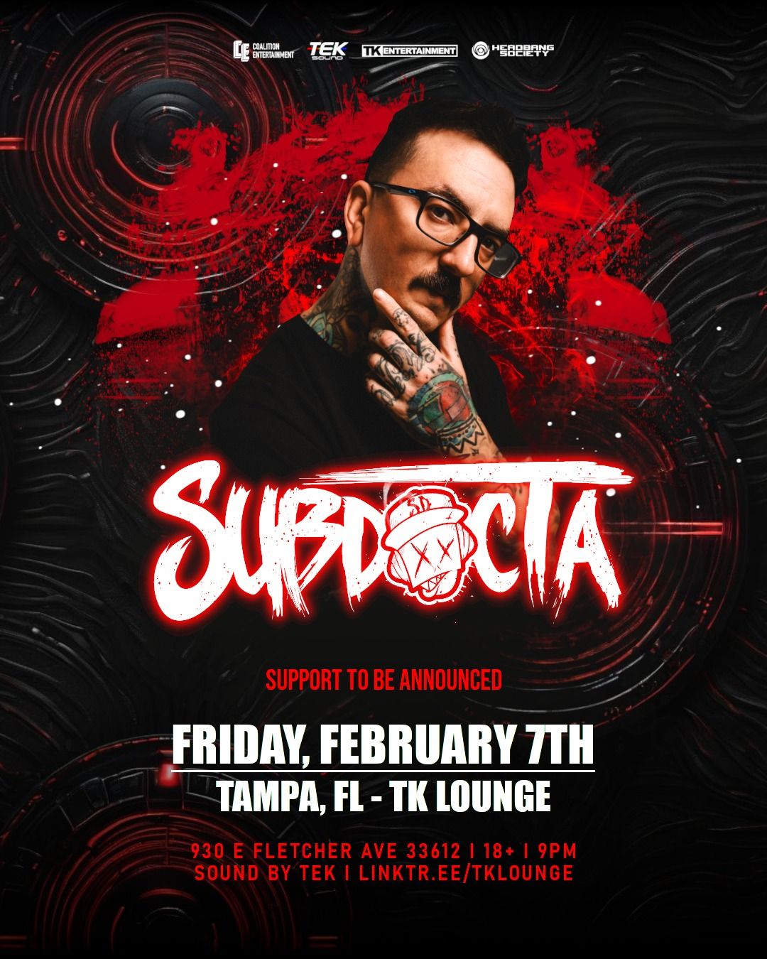 SUBDOCTA @TK Lounge - Tampa, FL