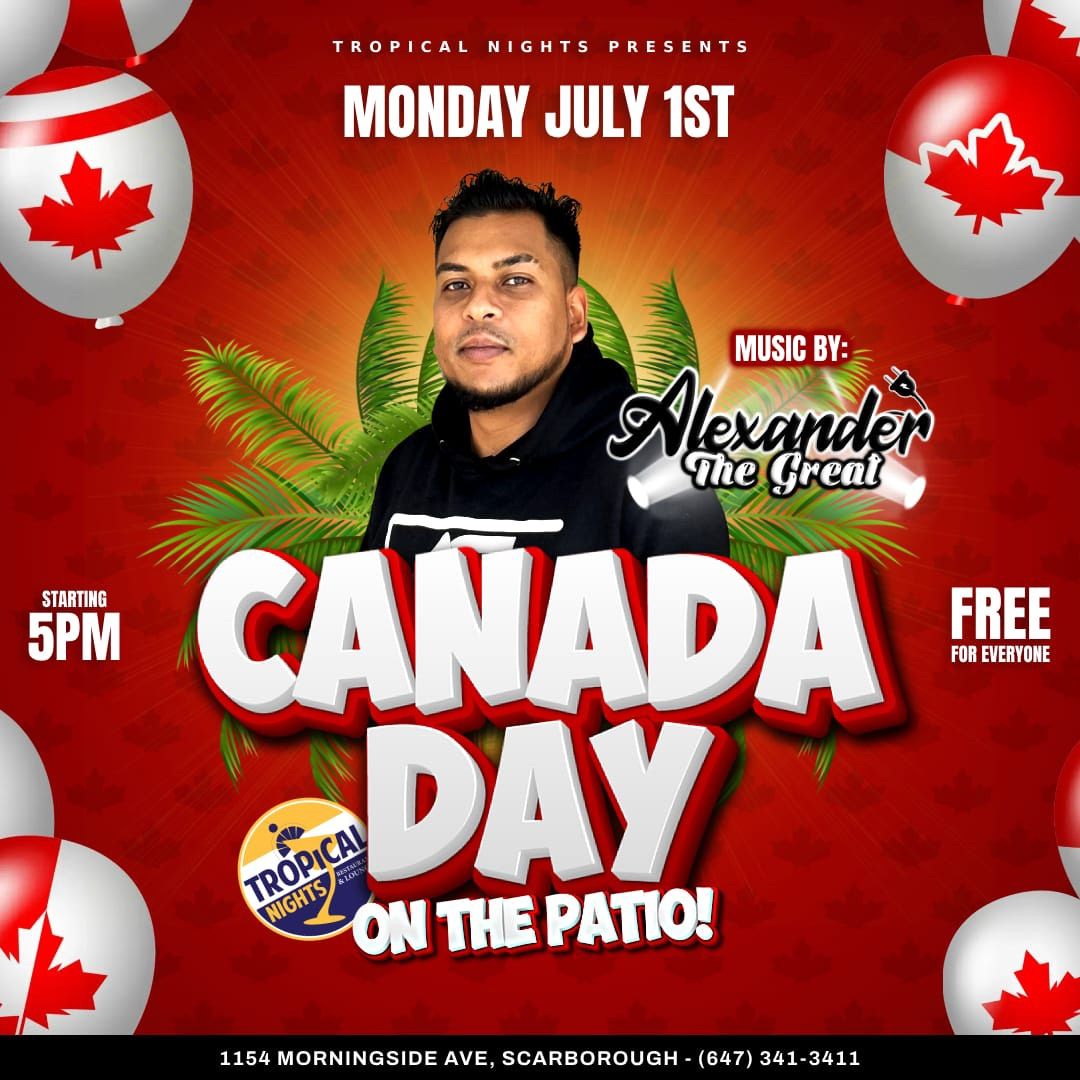 Canada Day on the Patio! \ud83c\udf41