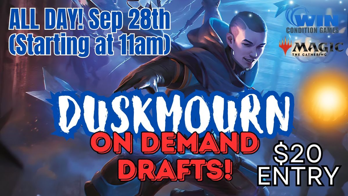 WCG Duskmourn ON DEMAND DRAFT DAY!