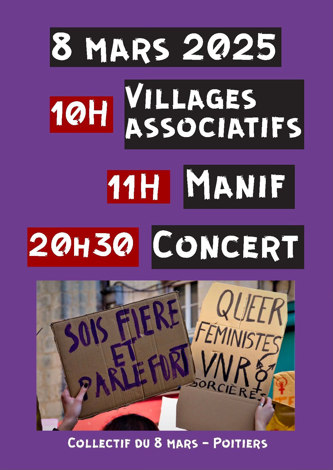 8 mars 2025 - Manifestation 