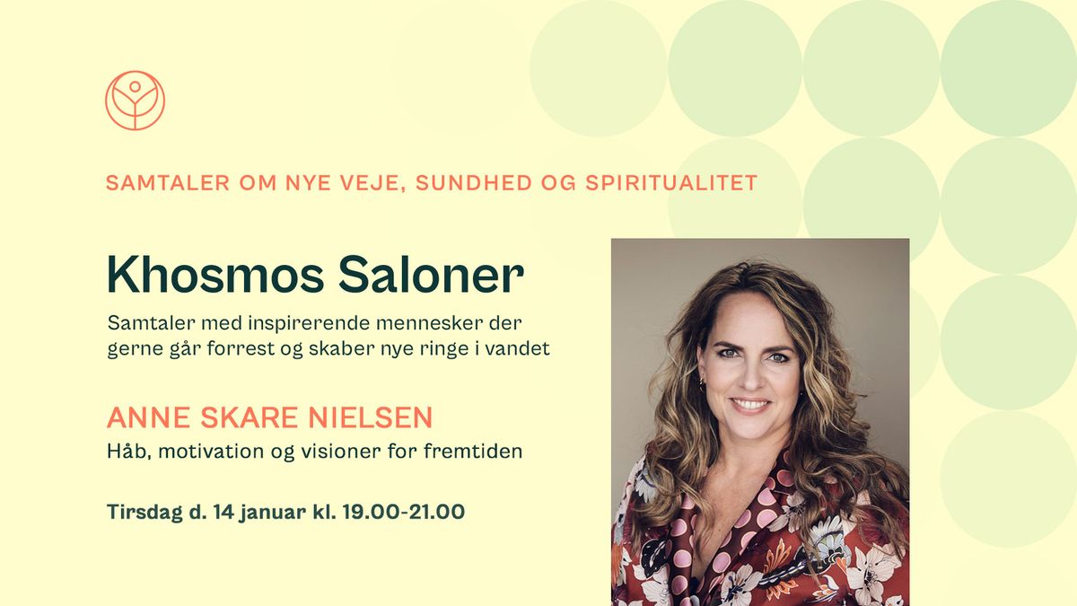 Khosmos Saloner i samtale med fremtidsforsker Anne Skare